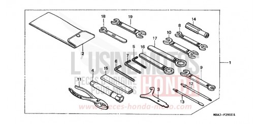OUTILS VT750CV de 1997
